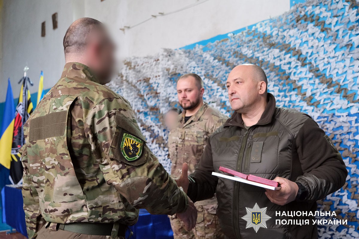 Нагородження поліцейських