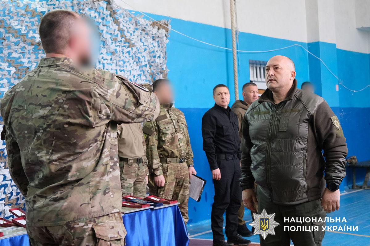 Нагородження поліцейських