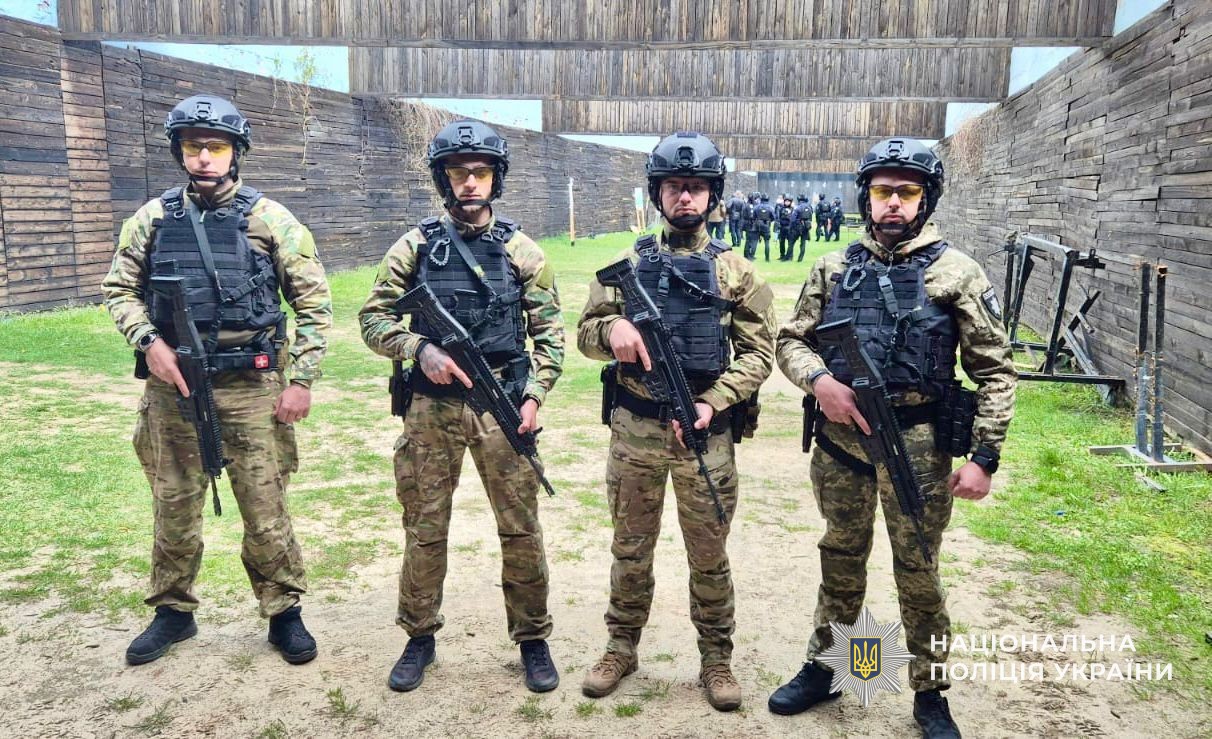 Команда Хустського районного управління поліції