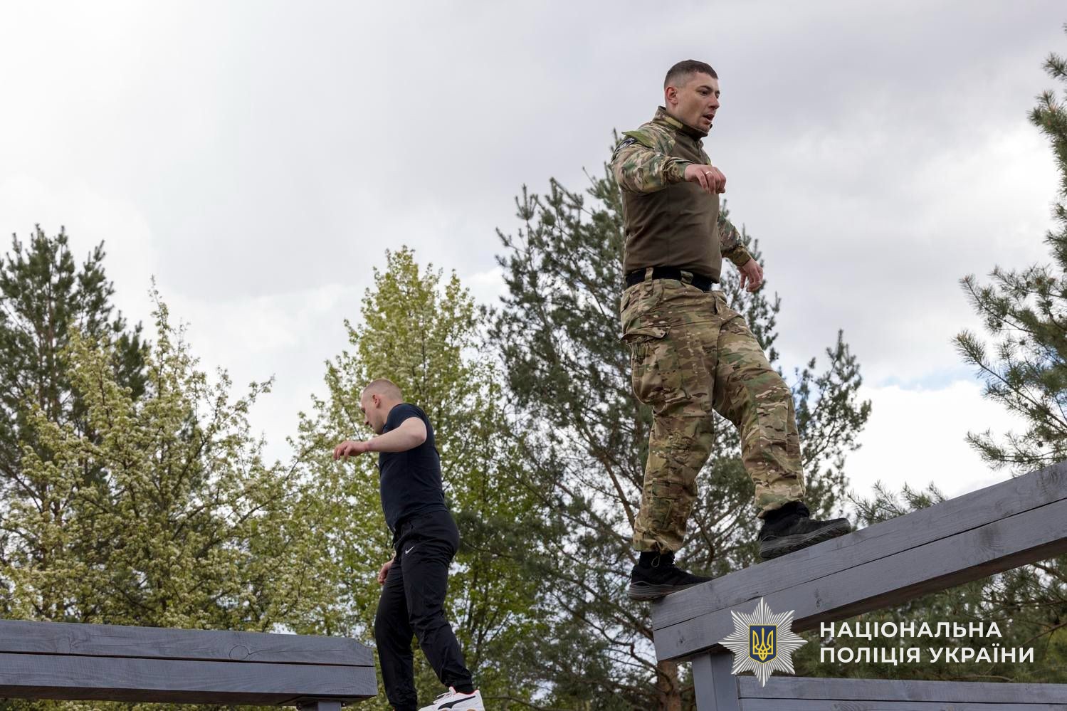 Команда Хустського районного управління поліції на змаганнях