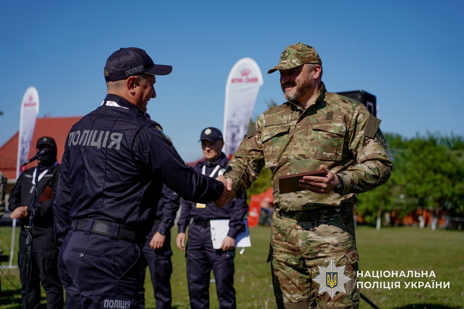 Нацполіція провела Всеукраїнські змагання серед кінологів зі службовими собаками Сил безпеки та оборони