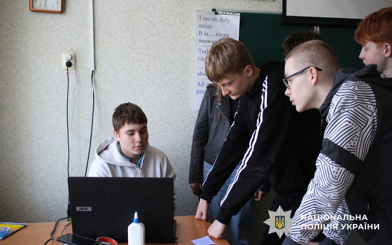 На Миргородщині поліція провела квест  для школярів щодо протидії булінгу