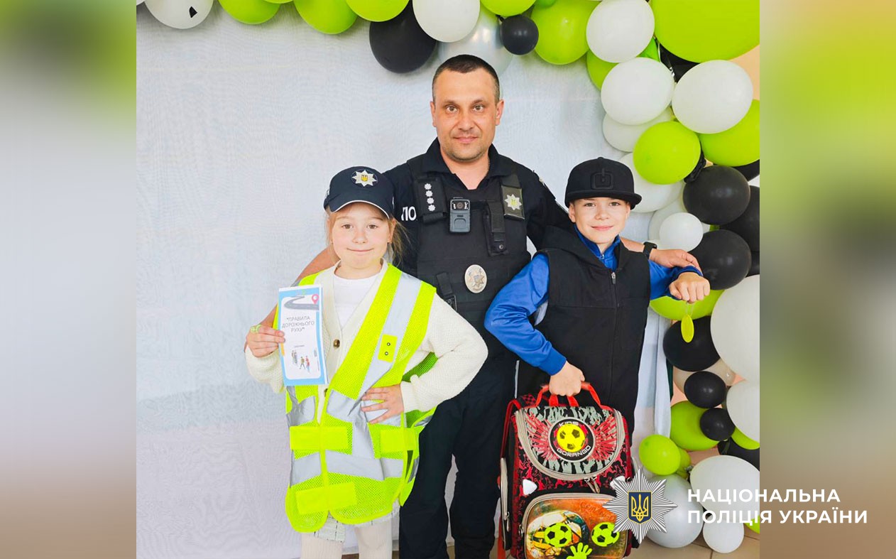 поліцейські провели урок безпеки дорожнього руху