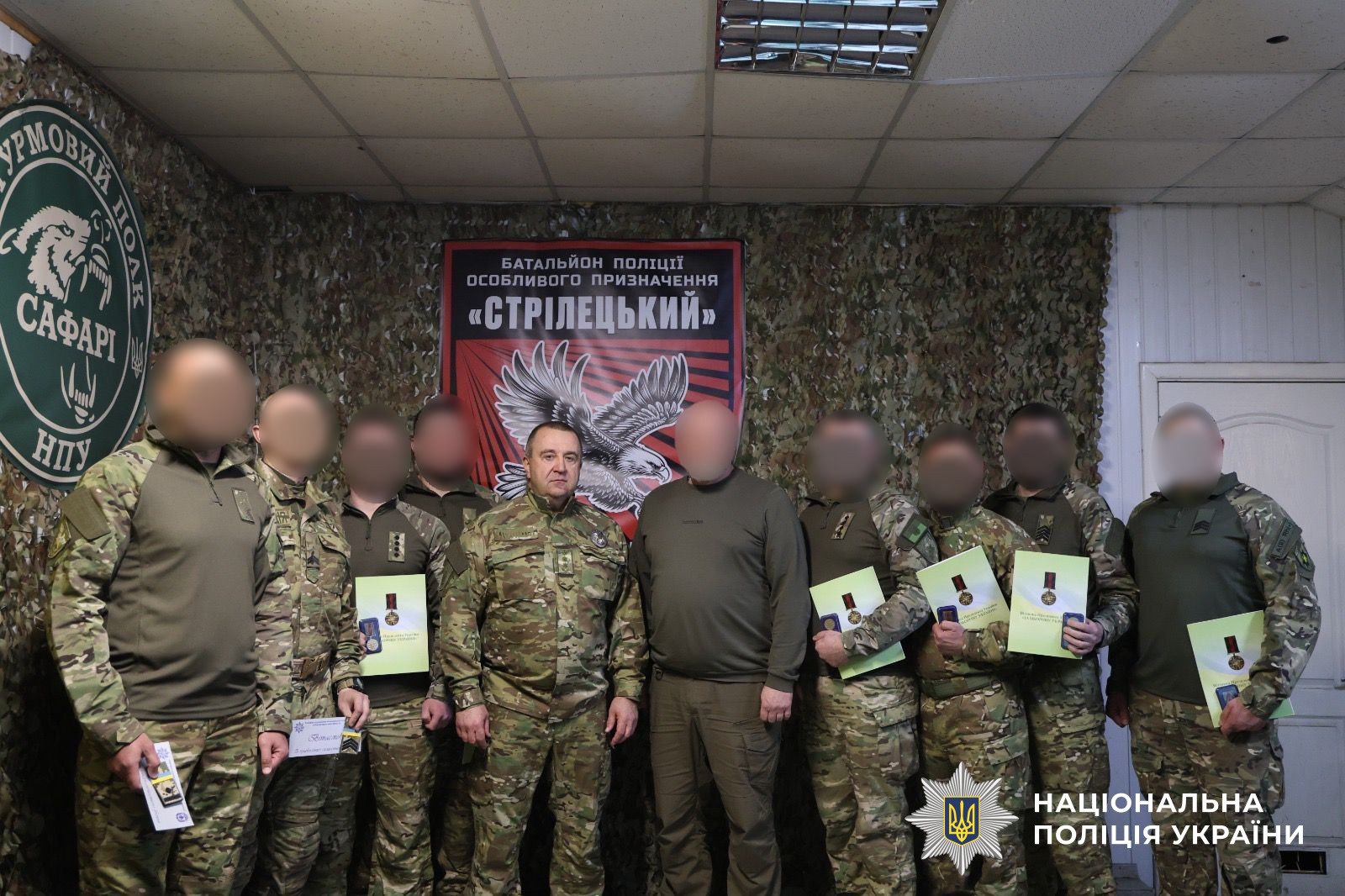 Керівник поліції Андрій Дуброва та особовий склад