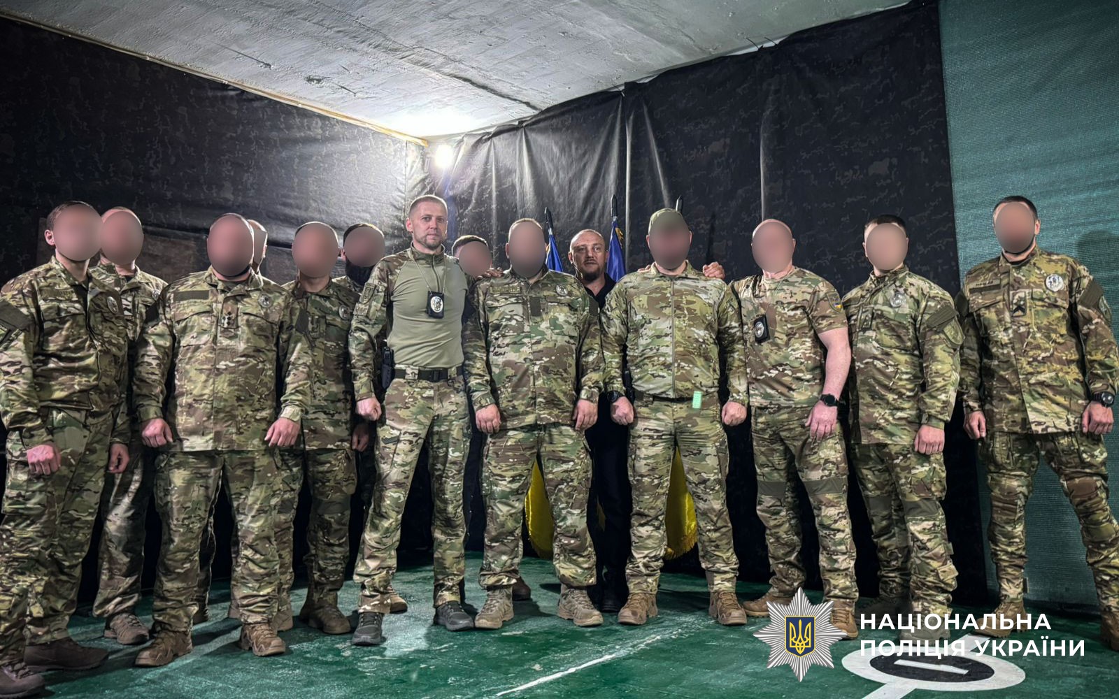 Бійців стрілецького батальйону поліції Полтавщини, які виконують бойові завдання на передовій, відзначили нагородами