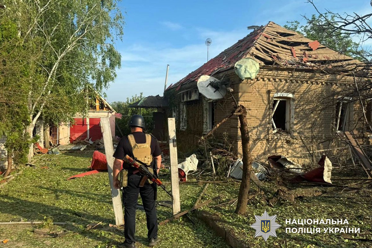 Пошкоджений будинок