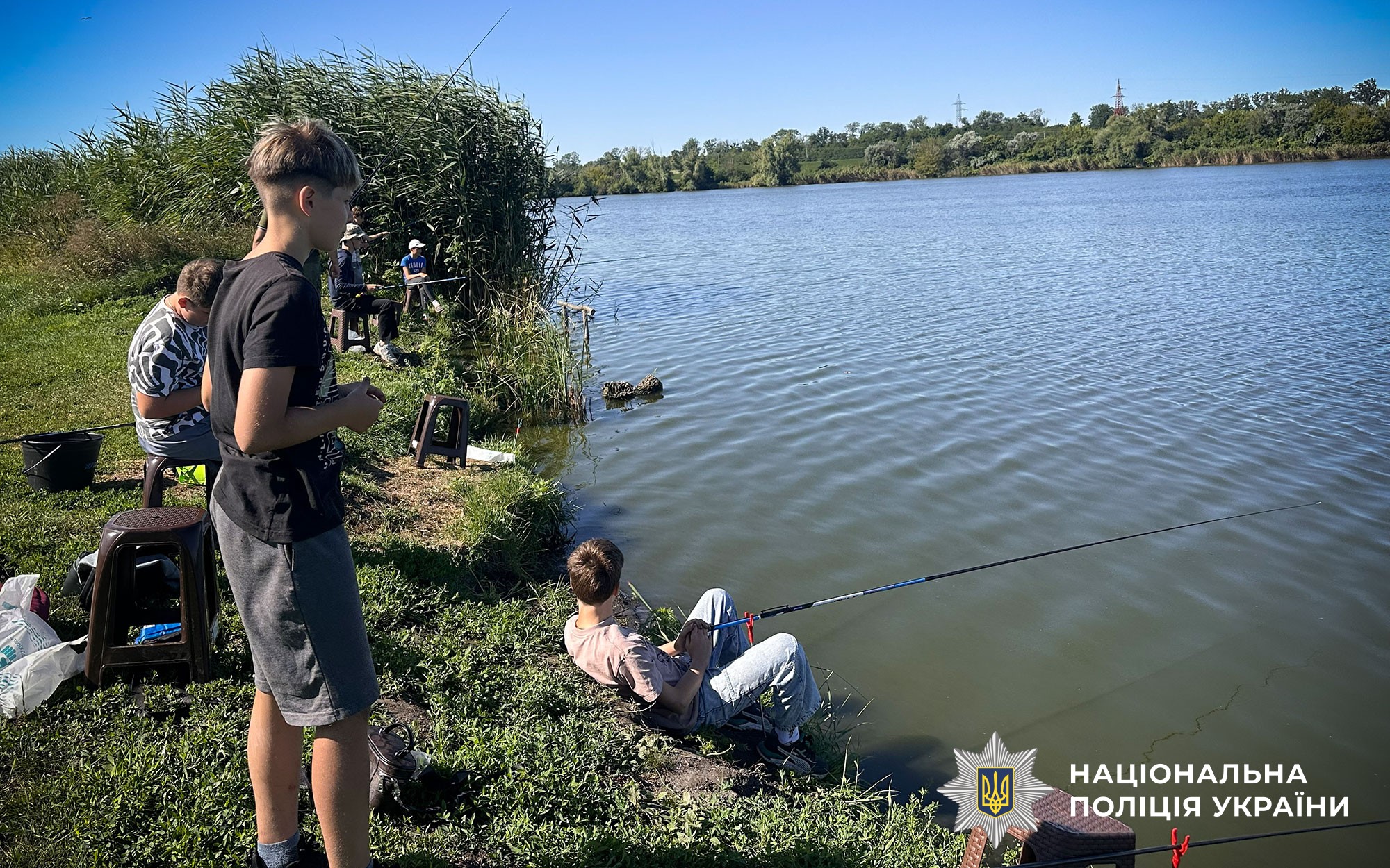 для дітей ветеранів, полеглих та зниклих безвісти захисників Полтавщини організували день риболовлі