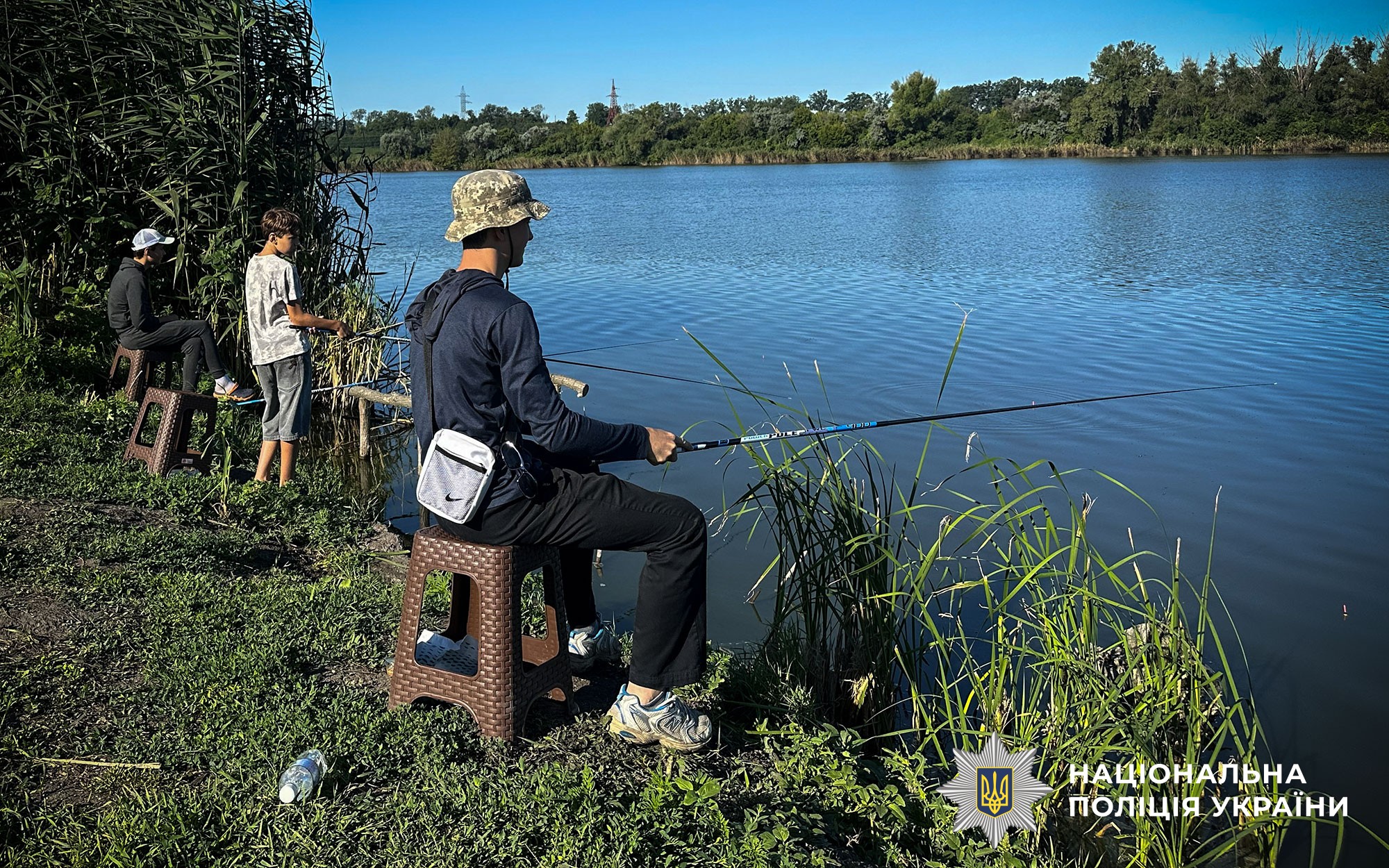 для дітей ветеранів, полеглих та зниклих безвісти захисників Полтавщини організували день риболовлі