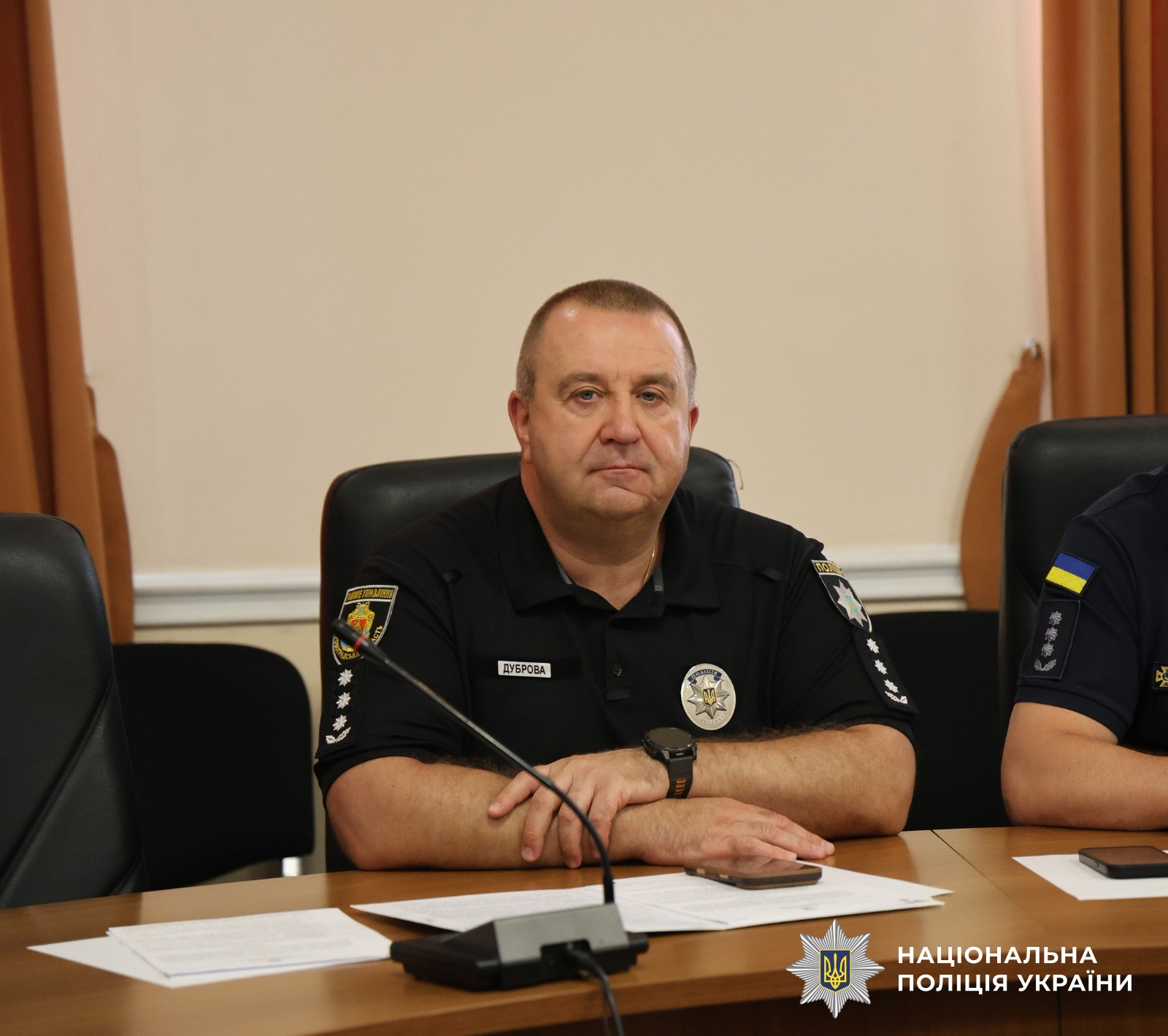 Керівник поліції Андрій Дуброва