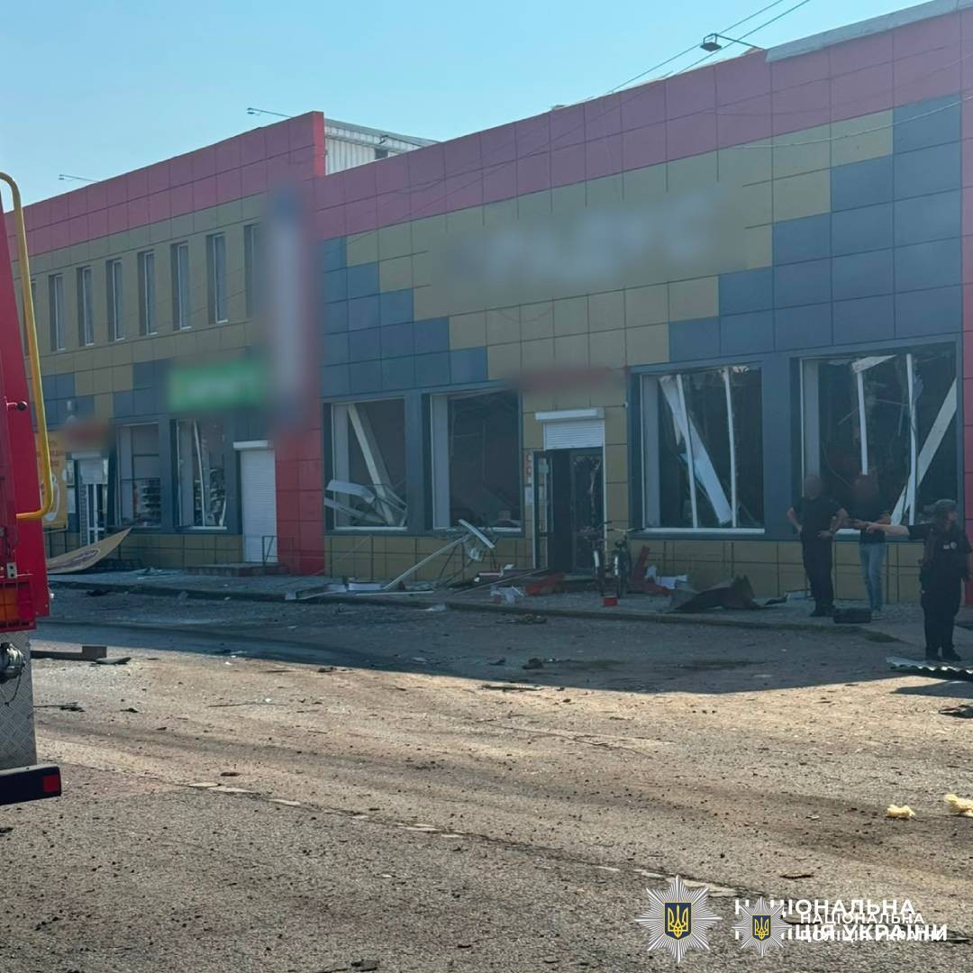 На фото наслідки ворожого обстріл