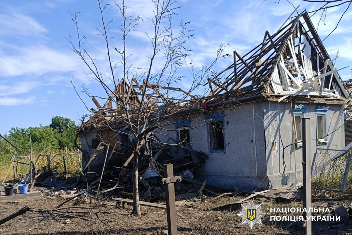 Зруйнований будинок