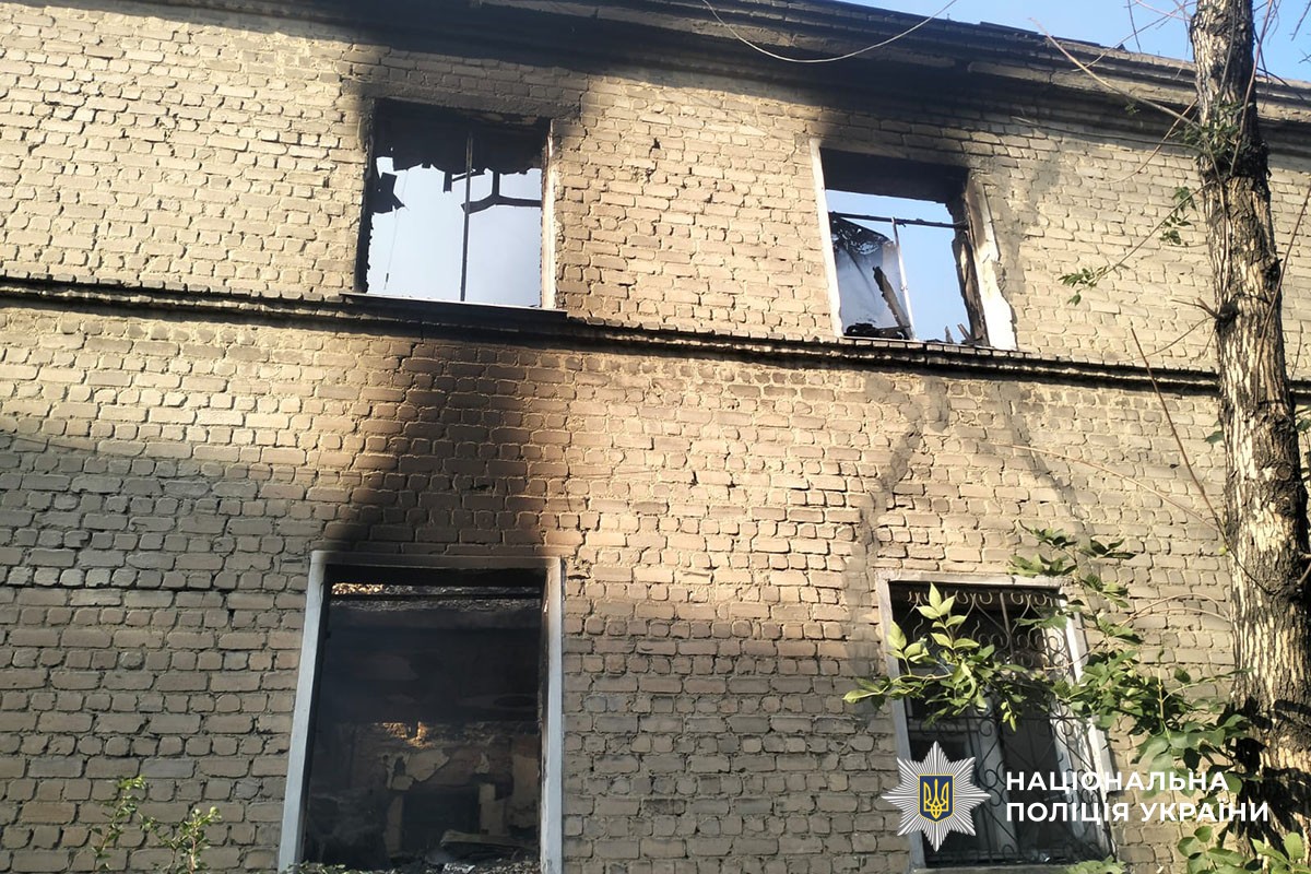 Пошкоджений будинок