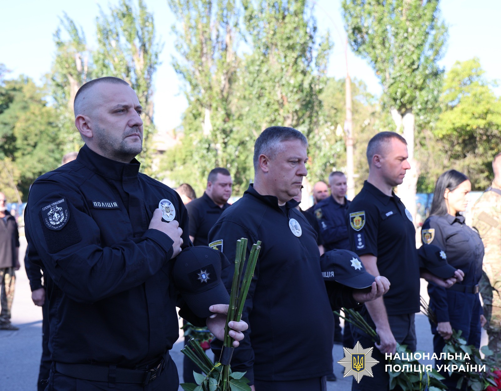 Поховання поліцейського Руслана Глущенка