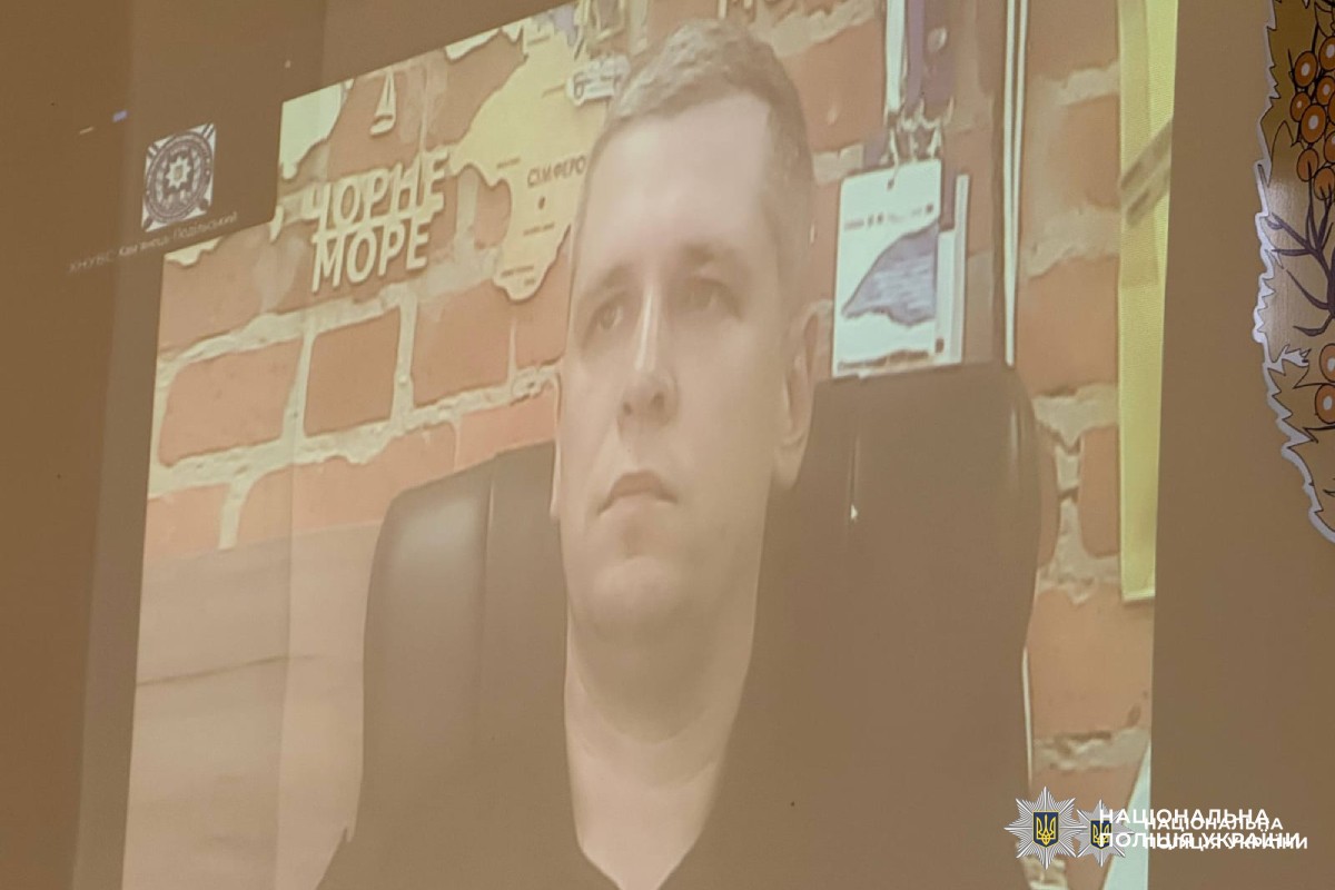 начальник слідчого відділу поліції Харківщини поділився знаннями з курсантами