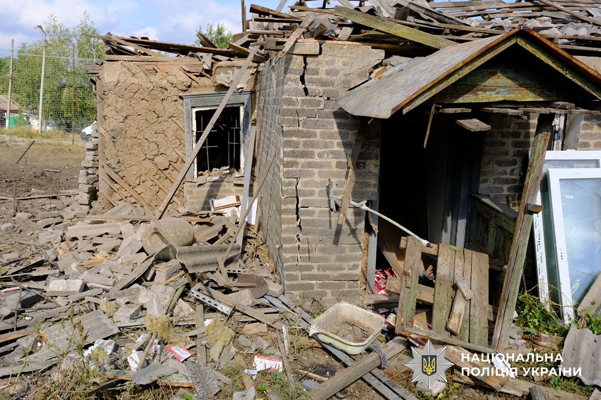 Зруйнований будинок