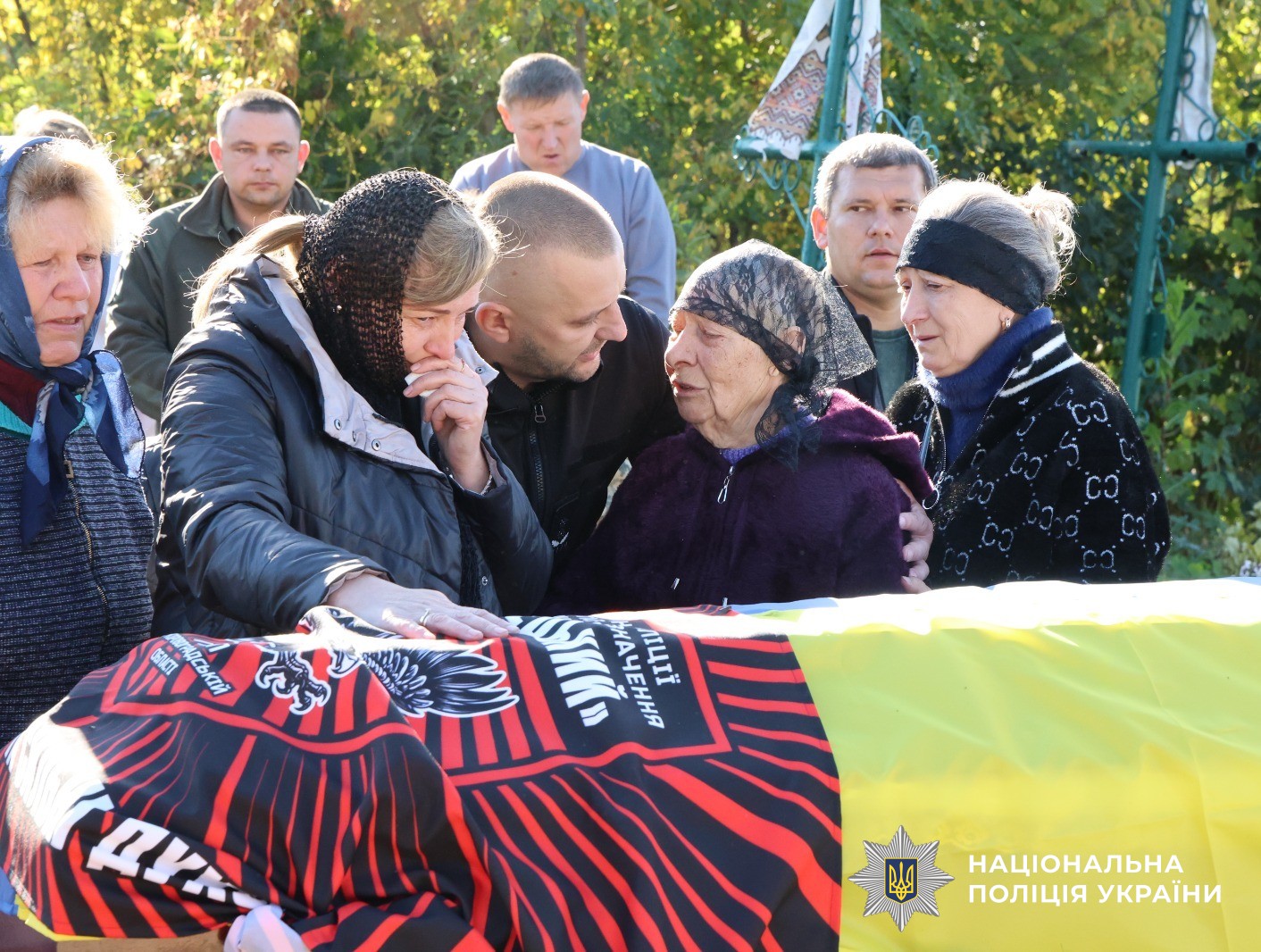 Поховання поліцейського Ігоря Галька