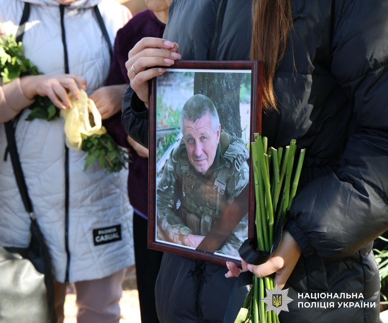 Поховання поліцейського Ігоря Галька