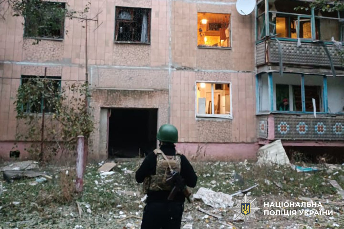 Зруйнована багатоповерхівка