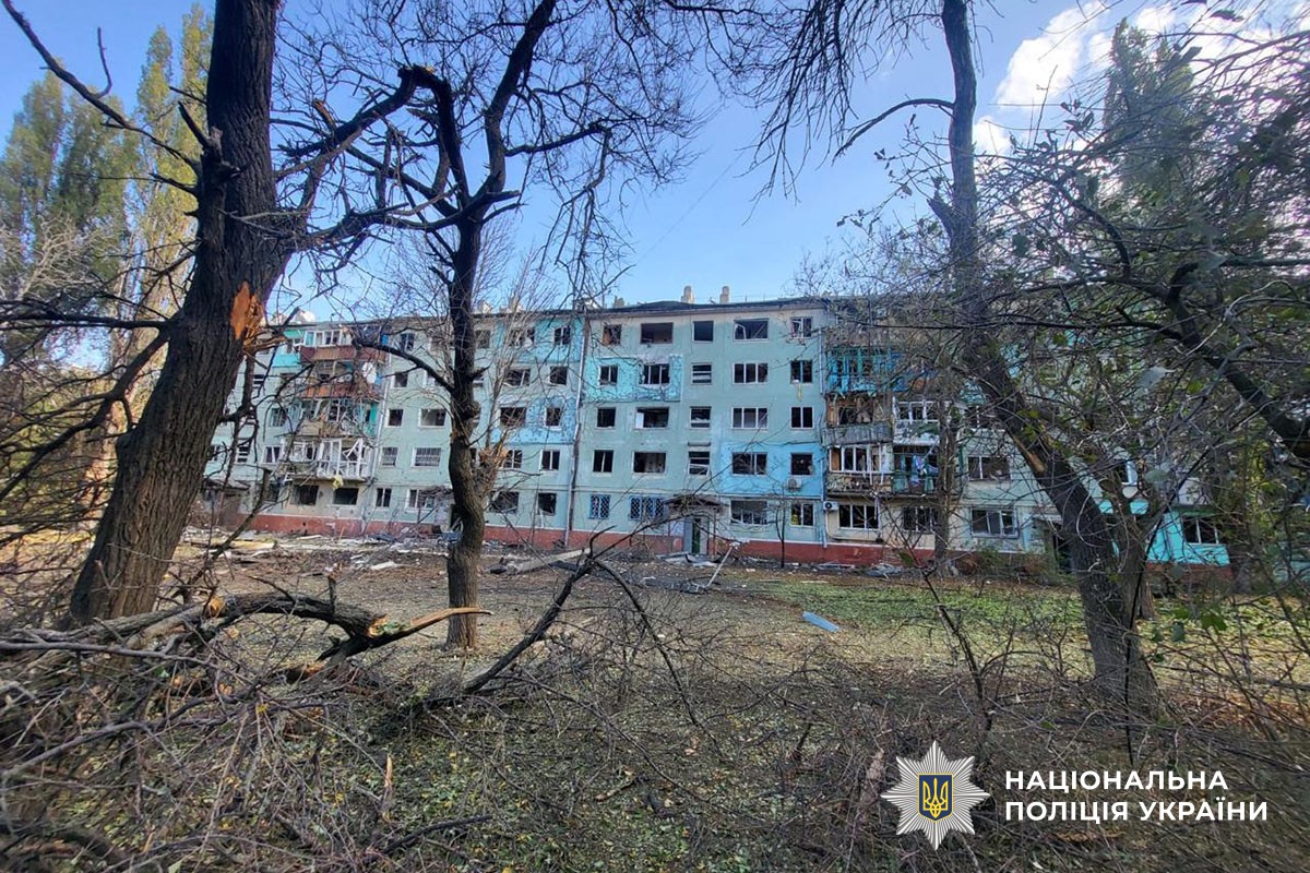 Пошкоджена багатоповерхівка